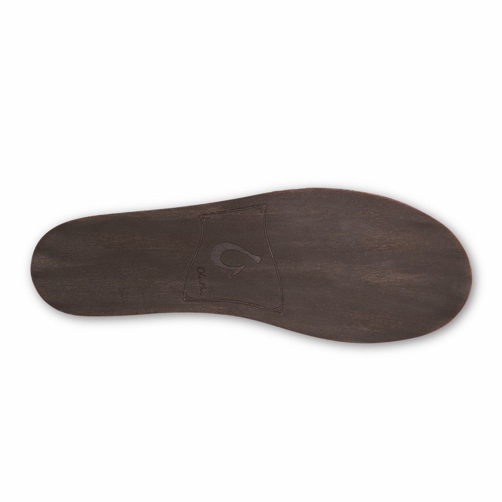 Zapatos Olukai Nohea Slipper - Pantuflas Mujer Cafes 20398-012